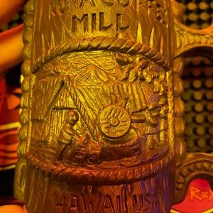 Kinda coffee milk tiki mug - plastic